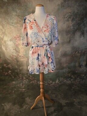Flying Tomato Long Lasting Bohemian Floral Romper S